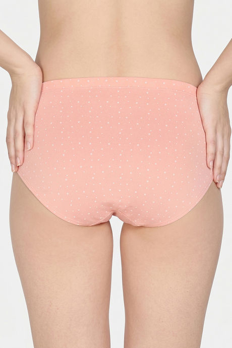 Zivame Medium Rise Full Coverage Hipster Panty (Pack of 3) -  Multicolor — image 12
